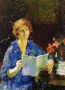 Woman Reading Francis Coates Jones